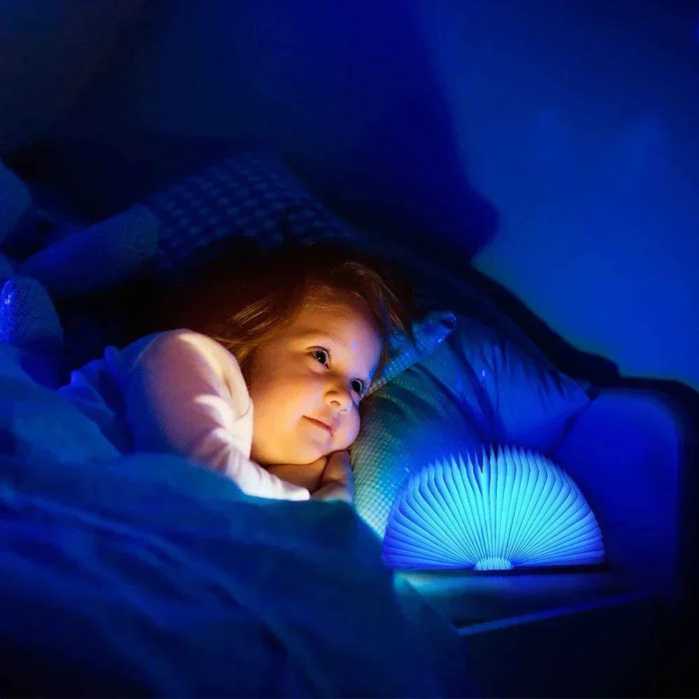 Natlampe Foldbar LED Boglampe | Libravia