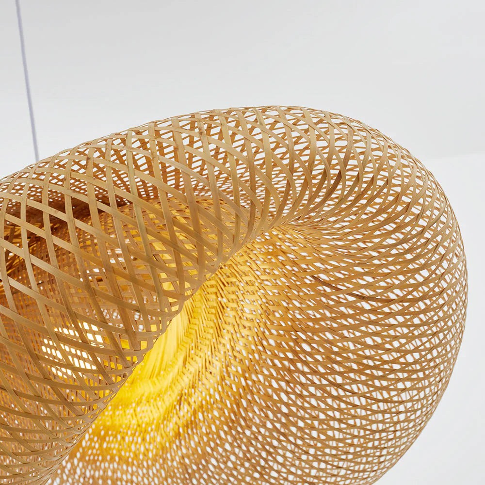 Pendellampe Bambus Boho LED | Luminara