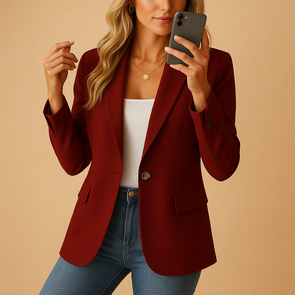 Blazer Figursyet Sommer Letvægt | Ragnhild