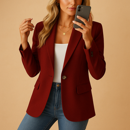 Blazer Figursyet Sommer Letvægt | Ragnhild