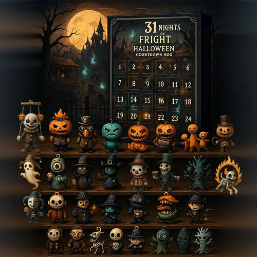 Halloween Nedtællingsboks Figursæt Dekoration | SpookyDays