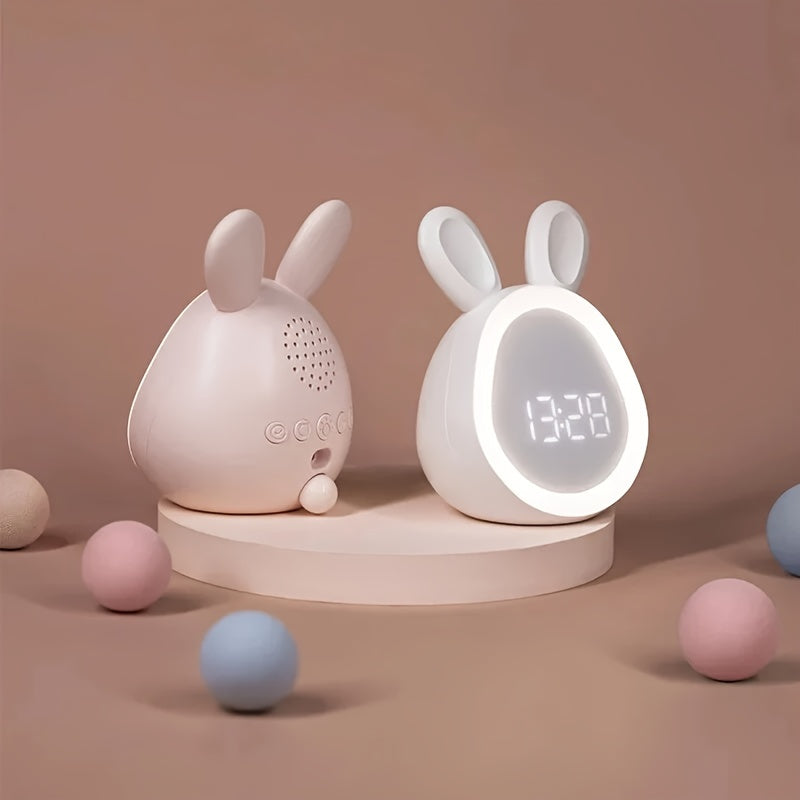 Vækkeur USB Natlys Kanindesign | Lunaria