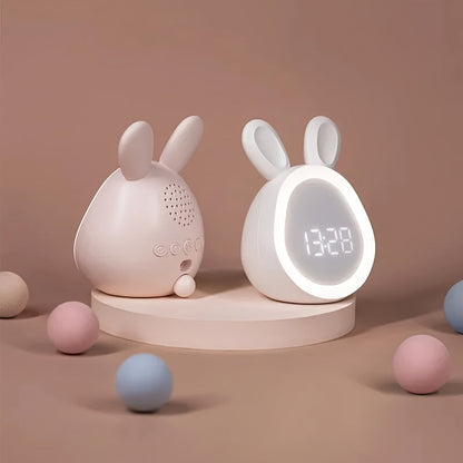 Vækkeur USB Natlys Kanindesign | Lunaria