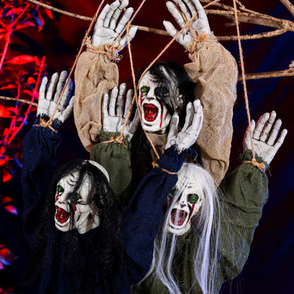 Hanging Ghost Decoration with Effects