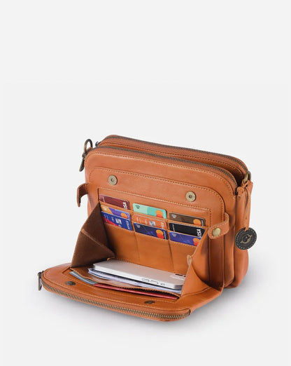 Crossbody skuldertaske Justerbar PU-læder Hverdagsbrug | Nordly
