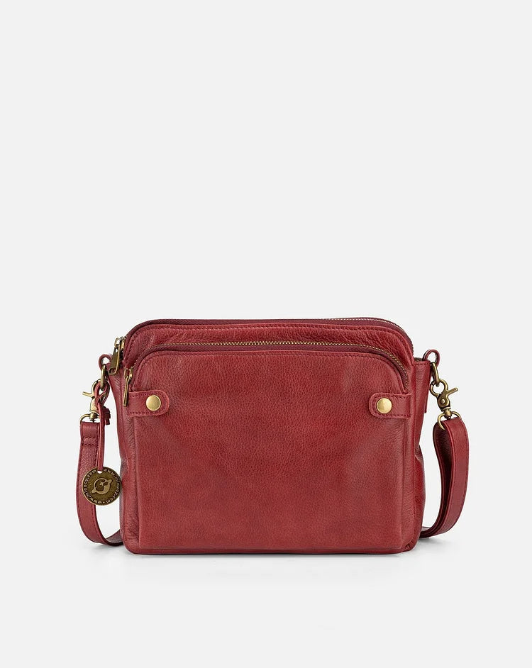 Crossbody skuldertaske Justerbar PU-læder Hverdagsbrug | Nordly