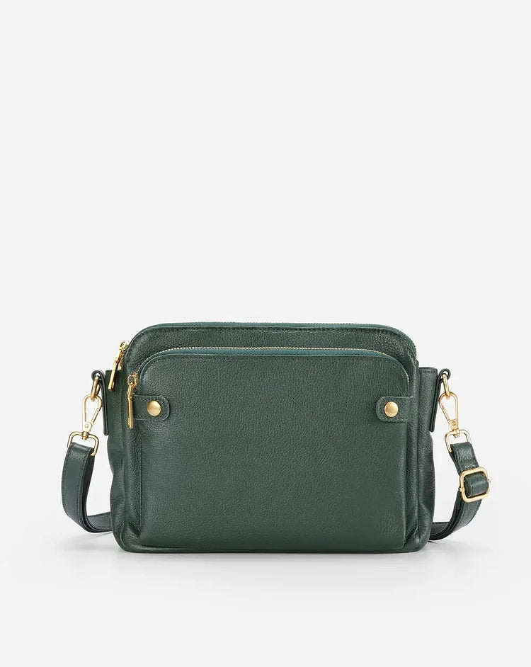 Crossbody skuldertaske Justerbar PU-læder Hverdagsbrug | Nordly