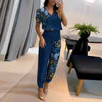 Bluse og Bukser Sæt Elegant Komfort Polyester | Velmora