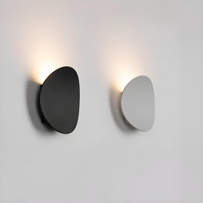 LED Væglampe Oval Aluminium Moderne Belysning | Marina