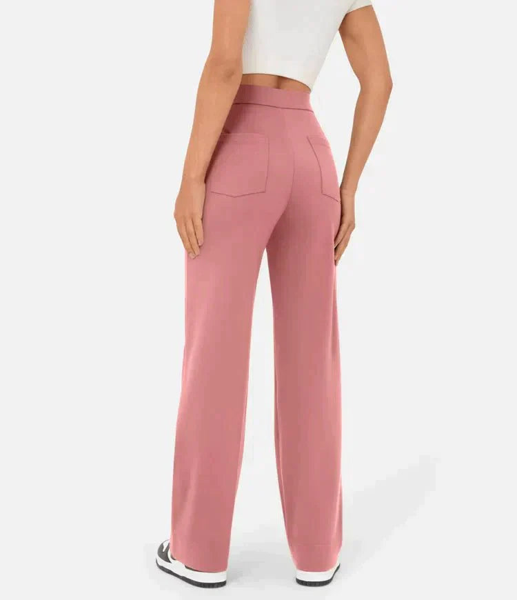 Bukser Høj Talje Stretch Komfort Regular Fit | Ynera