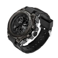 Sporty herreur med analog digital visning stopur alarm LED og kalender | Armand