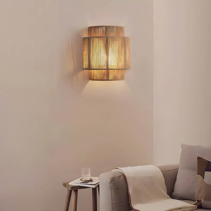 LED Væglampe Rebdesign Naturlige Materialer Warmt Lys | Vitoria