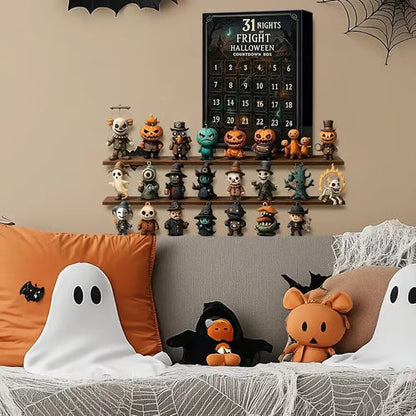 Halloween Nedtællingsboks Figursæt Dekoration | SpookyDays