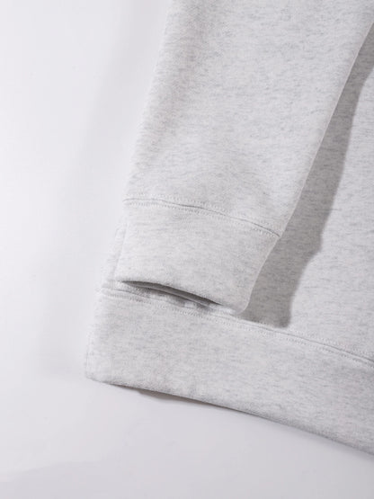 Unisex Hoodie Dansk Flag Print Fleeceforing Varm Komfort | Danvik