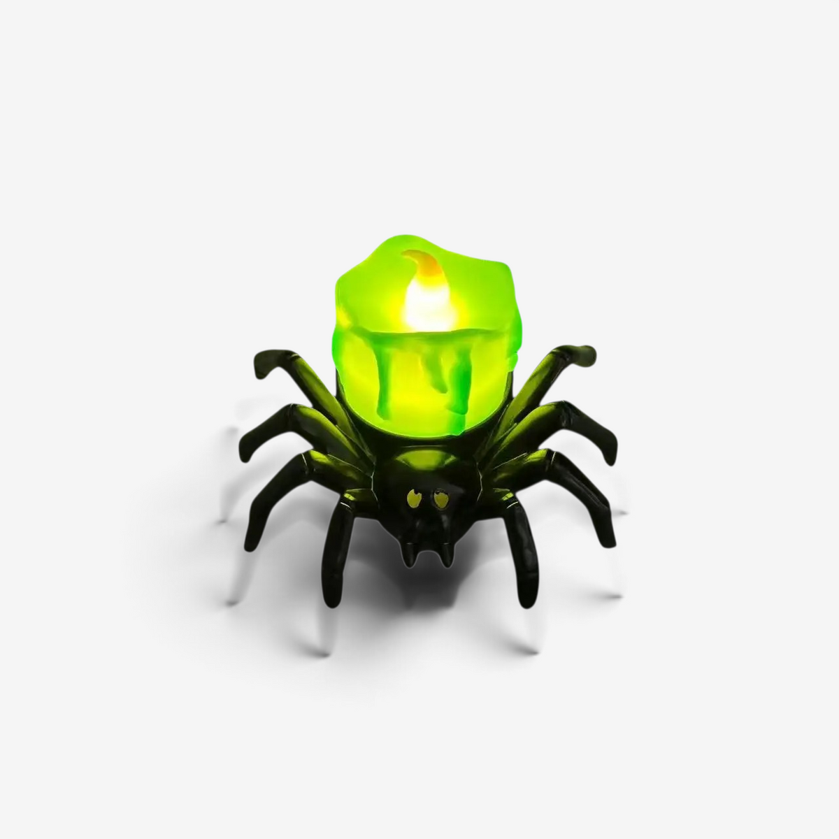 Halloween Edderkop Lysestage Dekorativ Plastdesign | SpiderGlow