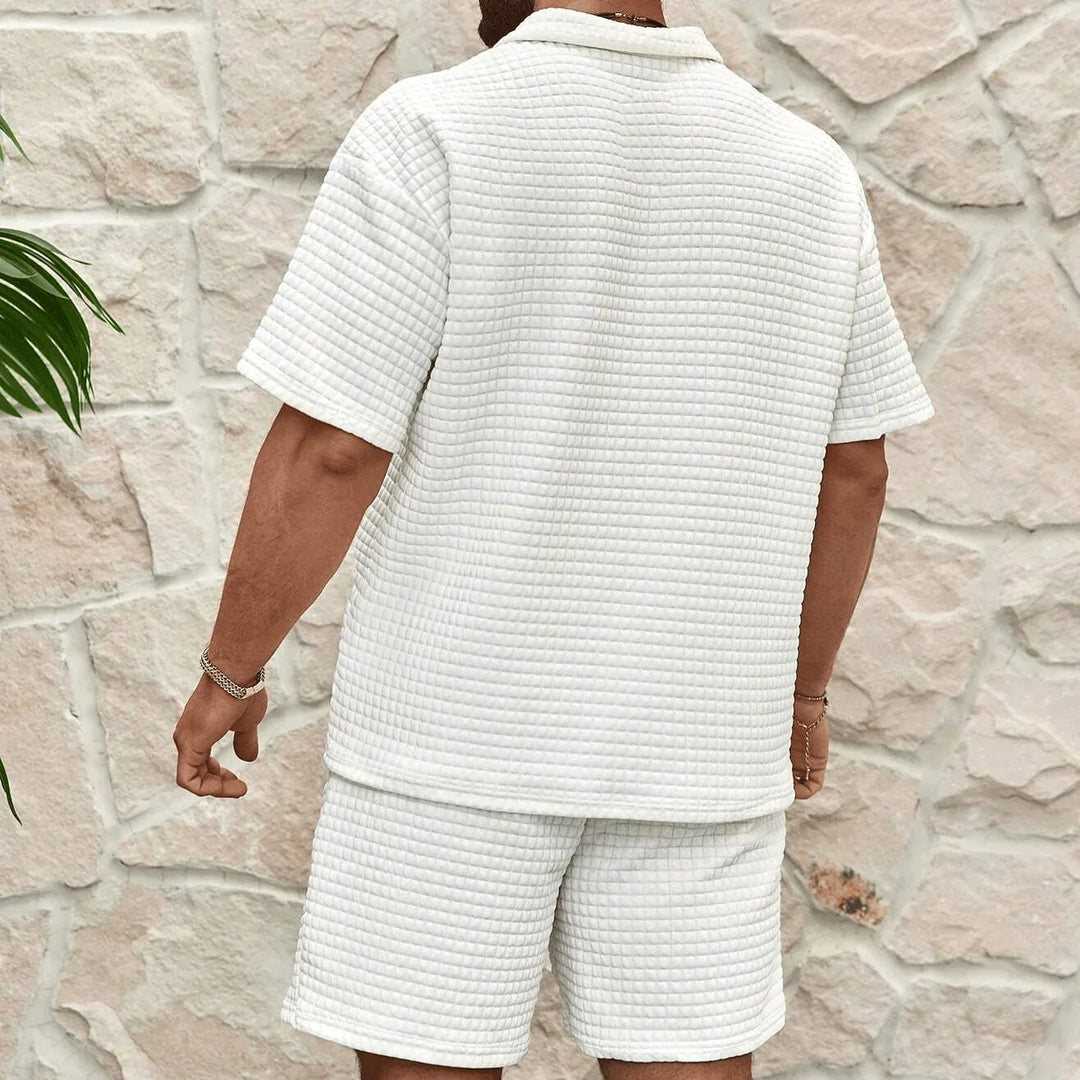 Todelt sæt T-shirt shorts afslappet komfort sommer | Laredo