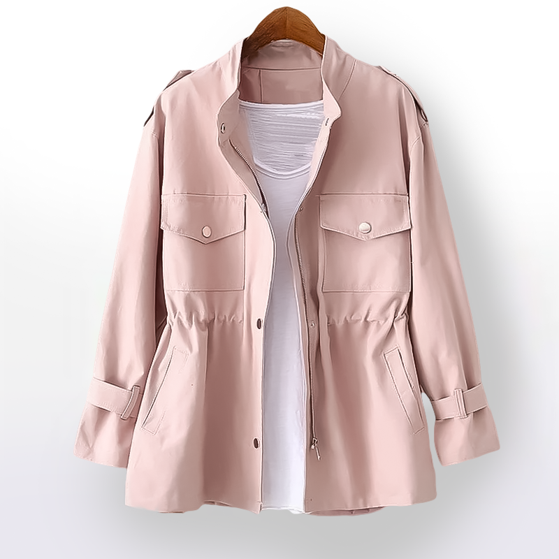 Selene – Klassisk Trenchcoat med Elegant Pasform til foråret