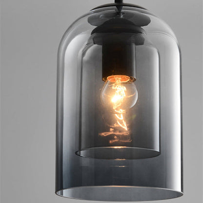 LED Pendellampe Glas Justerbar Moderne Belysning | LumiDrop