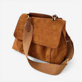 Crossbody taske rummelig læder justerbar daglig | Lorenzo