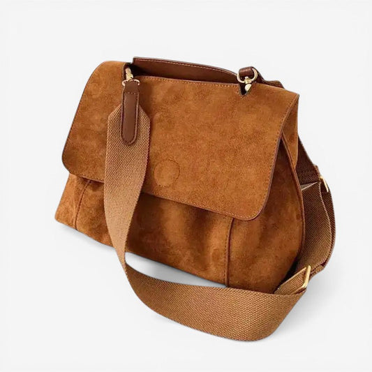 Crossbody taske rummelig læder justerbar daglig | Lorenzo