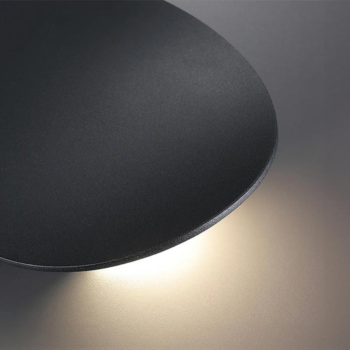 LED Væglampe Oval Aluminium Moderne Belysning | Marina