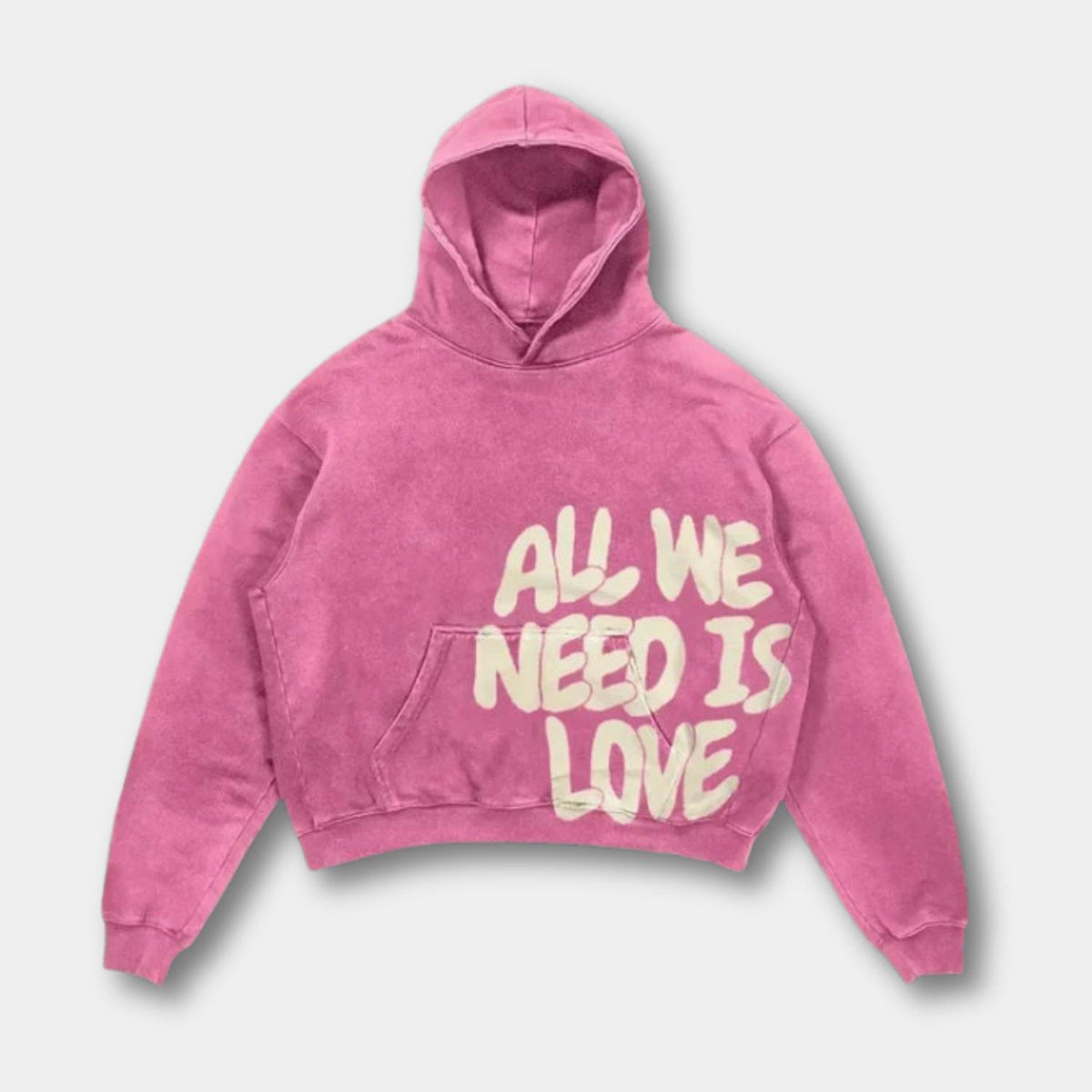 Unisex hoodie med grafisk print hætte og afslappet streetwear-design | Noah