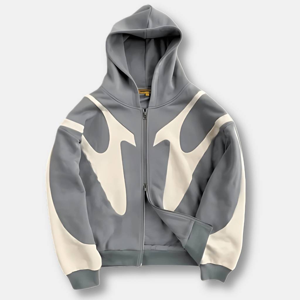 AbstractVibe Unisex Hoodie – Moderne Hoodie med Abstrakt Design