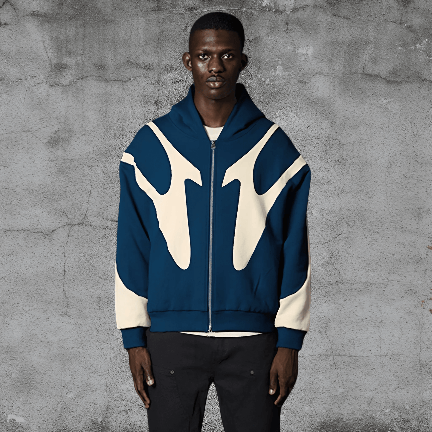 AbstractVibe Unisex Hoodie – Moderne Hoodie med Abstrakt Design