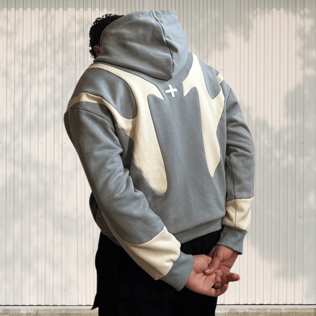 AbstractVibe Unisex Hoodie – Moderne Hoodie med Abstrakt Design