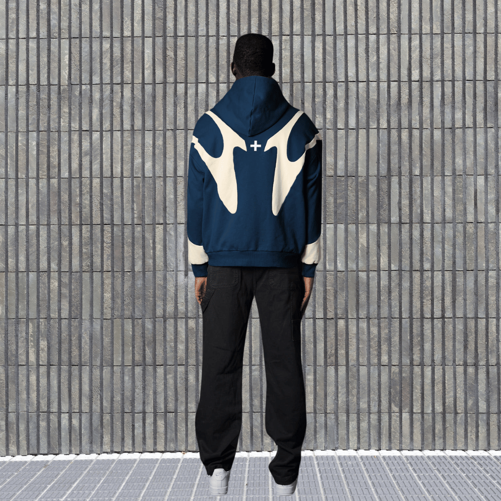 AbstractVibe Unisex Hoodie – Moderne Hoodie med Abstrakt Design