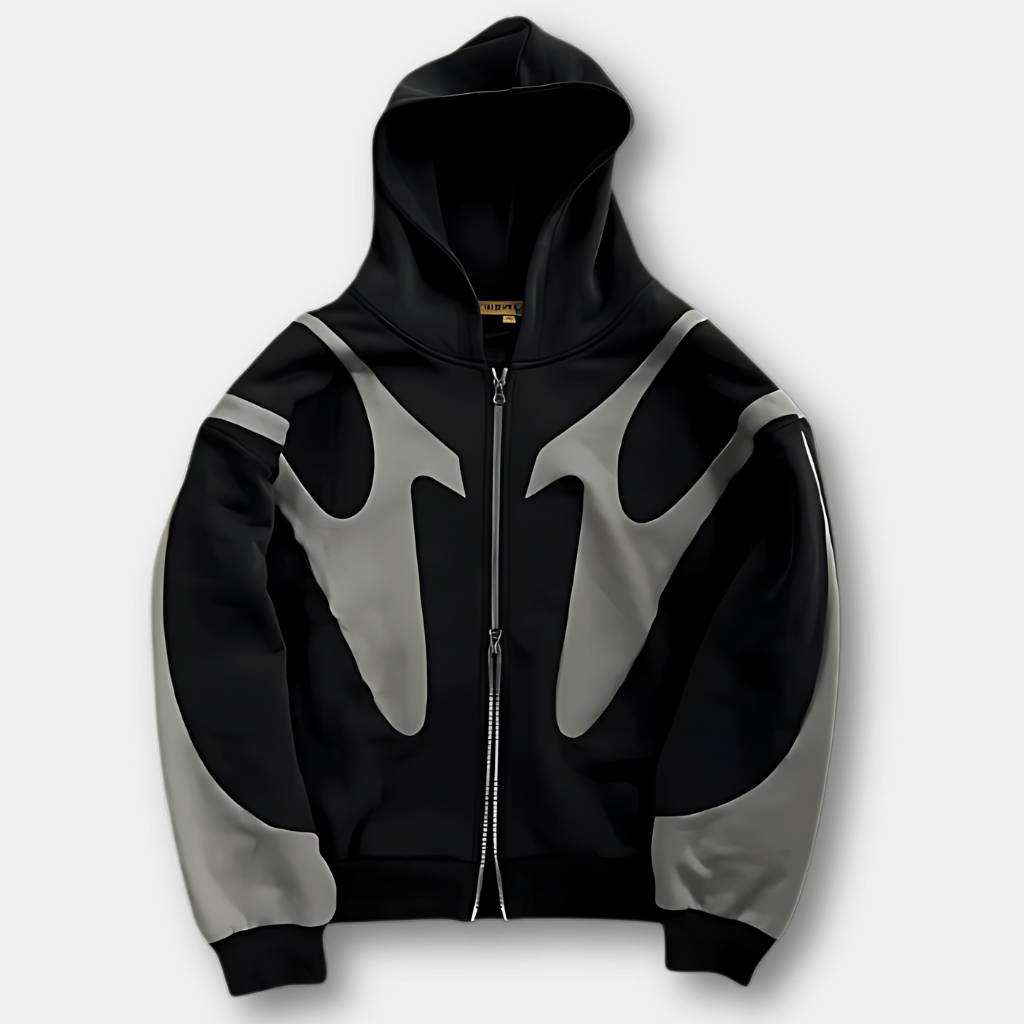 AbstractVibe Unisex Hoodie – Moderne Hoodie med Abstrakt Design
