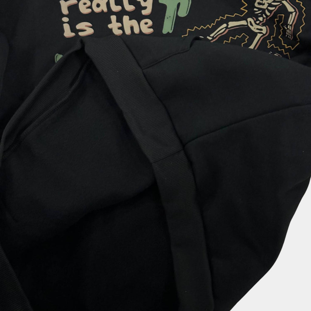 Unisex hoodie med grafisk print hætte og afslappet streetwear-design | Noah