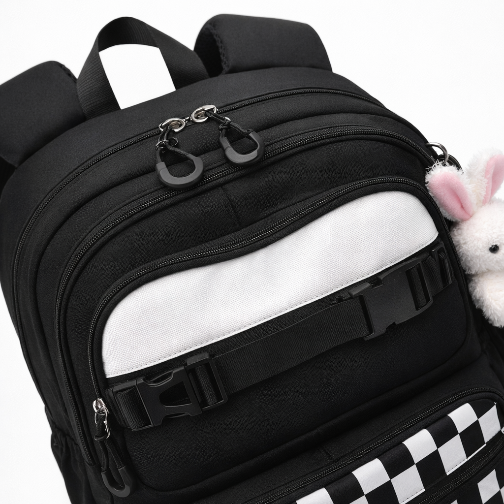 Skoletaske Rygsæk Laptoprum Rejsetaske Flere Rum Polyester | SmartCarry