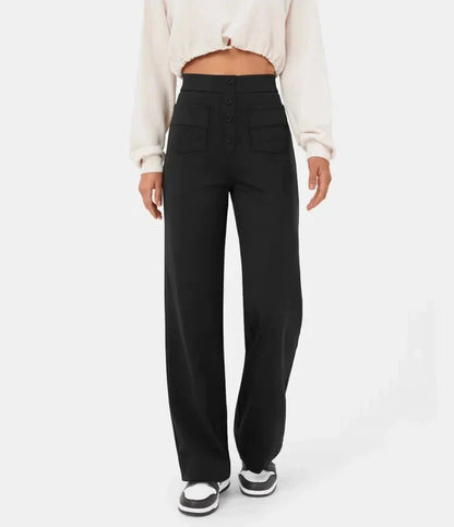Bukser Høj Talje Stretch Komfort Regular Fit | Ynera