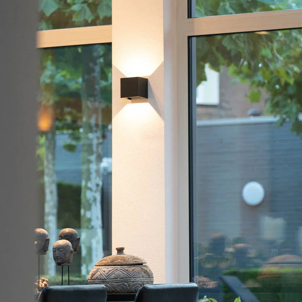 Væglampe LED Kubus Design Aluminium Indendørs Lys | Montaro