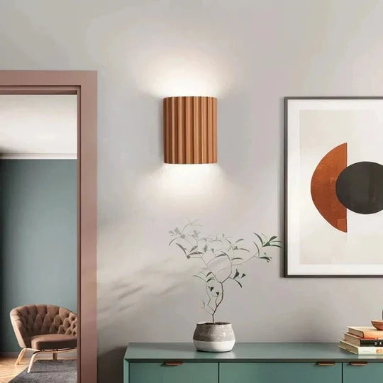 Væglampe med Moderne Resin LED Design | Veloria