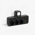 Multifunktionel stikdåse med USB og USB-C til opladning | Javier