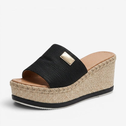 Sandaler Kilehæl Slip-On Komfort | Eirna