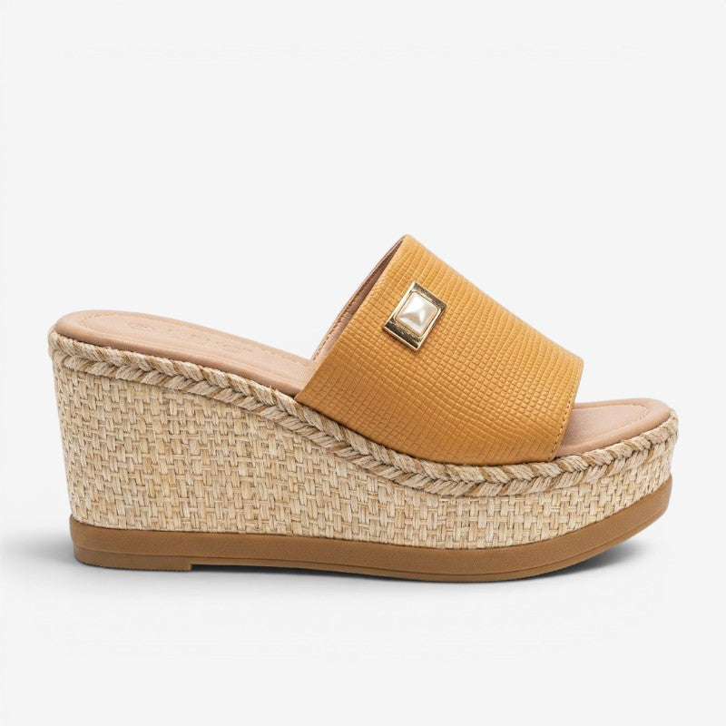 Sandaler Kilehæl Slip-On Komfort | Eirna