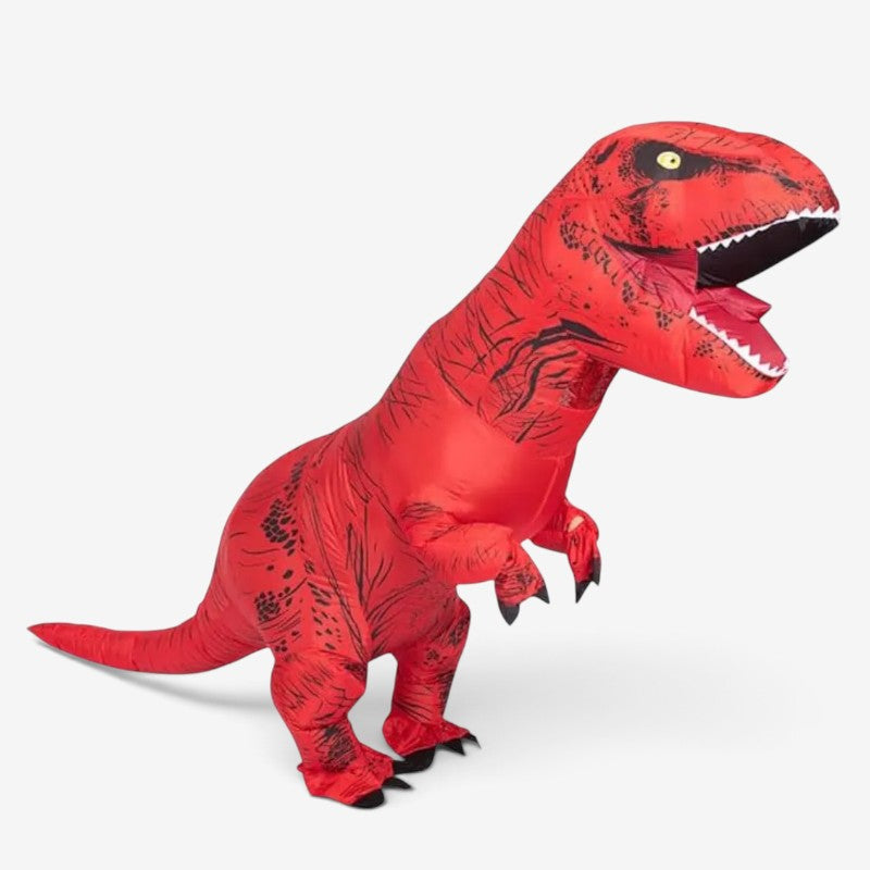 Oppusteligt Dinosaur Kostume T-Rex Halloween Udklædning Fest | Cesare