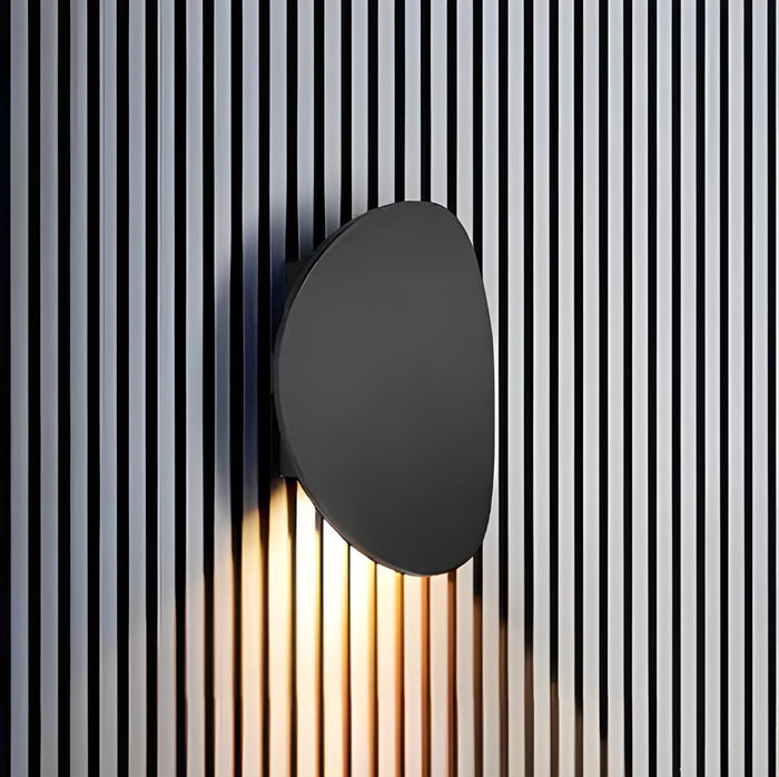 LED Væglampe Oval Aluminium Moderne Belysning | Marina