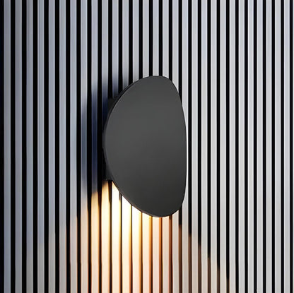 LED Væglampe Oval Aluminium Moderne Belysning | Marina