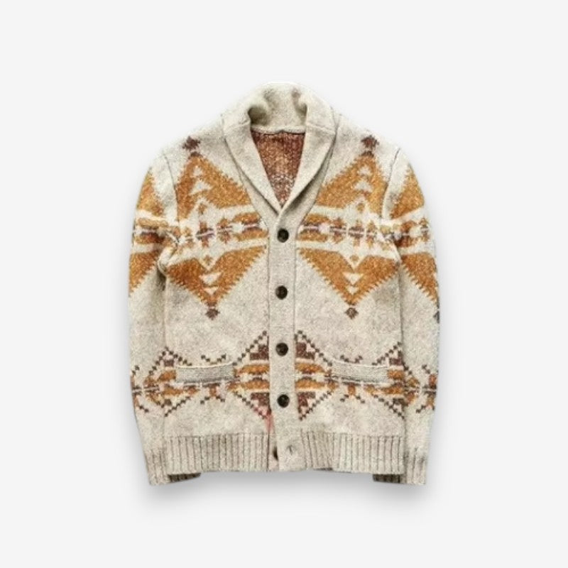 Alverin - Classic Print Cardigan