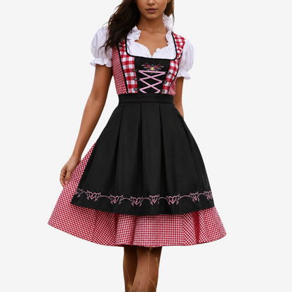 Dame Dirndl Klassisk Ternet Oktoberfest | Evermont