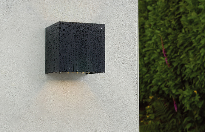 Væglampe LED Kubus Design Aluminium Indendørs Lys | Montaro