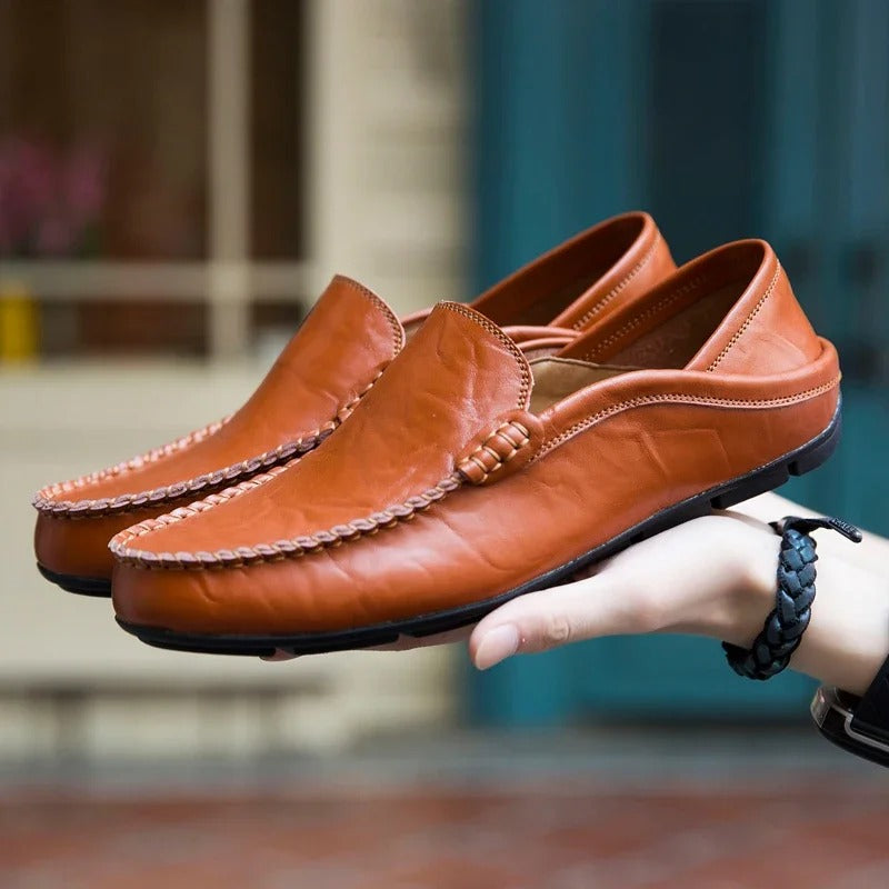 Herre Loafers Ægte Læder Slip-on | Preston