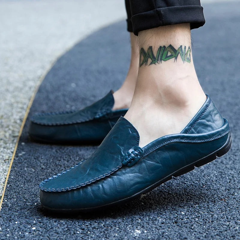 Herre Loafers Ægte Læder Slip-on | Preston