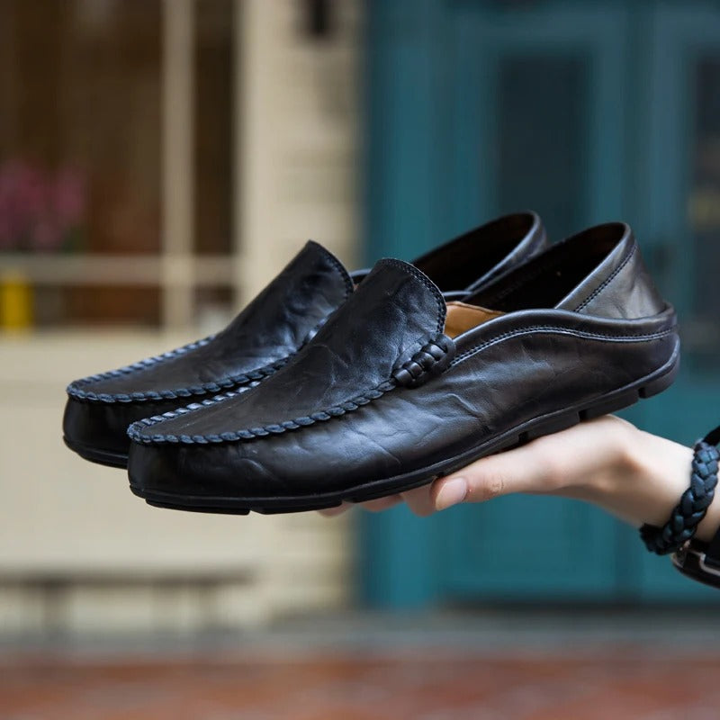 Herre Loafers Ægte Læder Slip-on | Preston