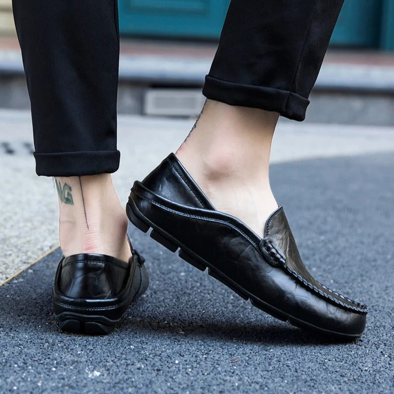 Herre Loafers Ægte Læder Slip-on | Preston