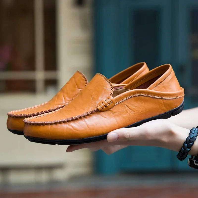 Herre Loafers Ægte Læder Slip-on | Preston